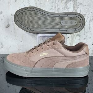 Puma Suede Court Classic Vulc Men’s Sneakers Size 11.5 Brown